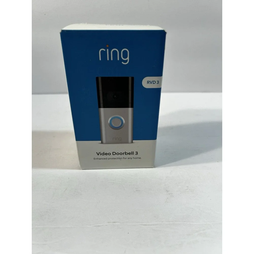 Ring Video Doorbell 3 RVD3 1080p WiFi Motion Sensor Smart Doorbell Battery - Picture 1 of 5